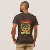 Creativiteit is alles - grappige kattenliefhebber t-shirt (Achterkant volledig)
