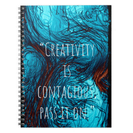 Creativiteit is besmettelijk als je het notitieboe notitieboek