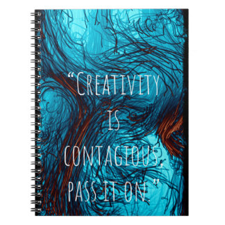 Creativiteit is besmettelijk als je het notitieboe notitieboek