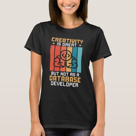 Creativiteit is geweldig, maar niet als een evolut t-shirt (Voorkant)