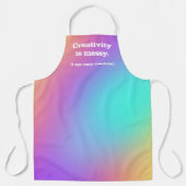 Creativiteit is het signaal dat ik heel creatief g schort (Voorkant)