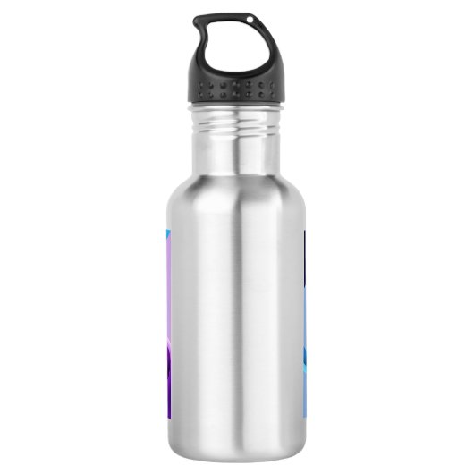 Creativiteit kent geen grenzen 3 waterfles  (Achterkant)