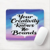 Creativiteit kent geen grenzen optie 2 muismat (Met muis)
