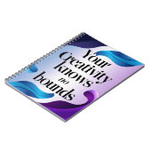 Creativiteit kent geen grenzen optie 3 notitieboek (Linkerzijde)