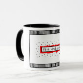 Creativiteit koffie-Mok Mok (Voorkant links)