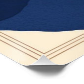 Creativiteit neemt moed in beslag perfect poster (Hoek)