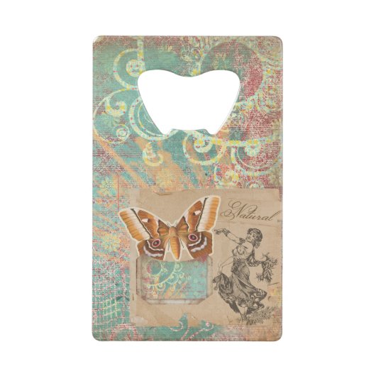 Creativiteit omarmen creditkaart flessenopener (Voorkant)