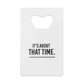 Creativiteit overal met u meenemen creditkaart flessenopener (Achterkant)