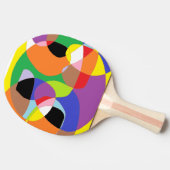 Creativiteit Ping Pong Paddle Tafeltennisbatje (Zijkant)