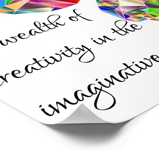 Creativiteit Poster (Hoek)