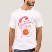 Creativiteit roept! t-shirt (Voorkant)