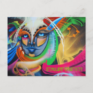 Creativiteit stimuleren briefkaart