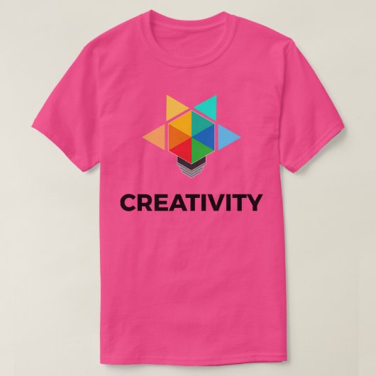 creativiteit t-shirt (Design voorkant)