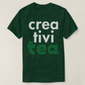 Creativiteit Tea Lovers white T-shirt (Design voorkant)