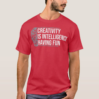 Creativiteit van Cute Artificial Intelligence Quot T-shirt
