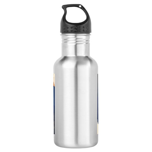 Creativiteit vergt moed waterfles (Achterkant)