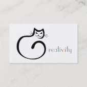 Creativiteit Visitekaartje (Achterkant)