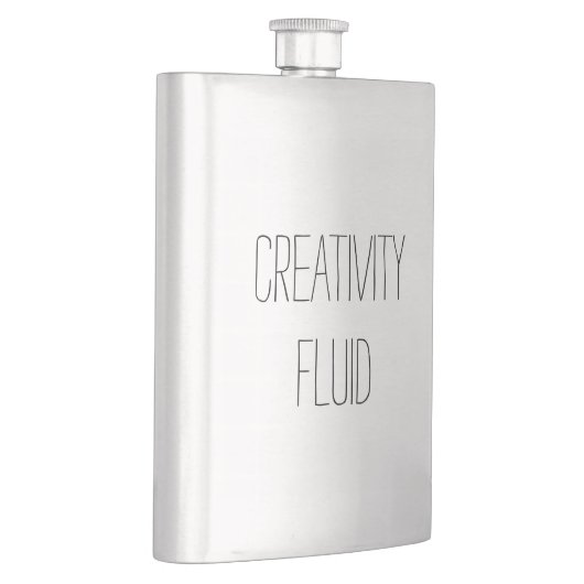 Creativiteit Vloeiend Funny Classic Fun Steel Flas Flacon (Rechts)