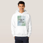 Creativiteit vraagt moed 3 hoodie (Voorkant volledig)