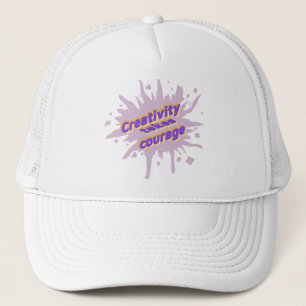 Creativiteit vraagt om moed Cap Trucker Pet