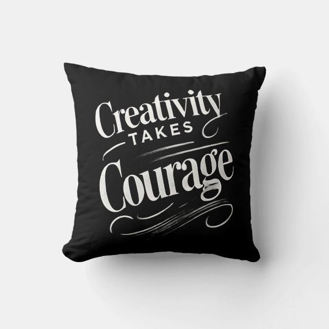 Creativiteit vraagt om Sierkussen – Home Decor (Voorkant)