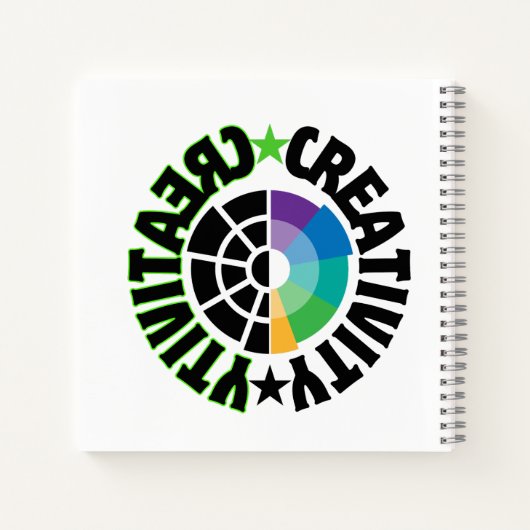 Creativiteit.w Notitieboek (Achterkant)