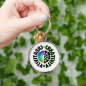 Creativiteit.w Sleutelhanger (Hand)