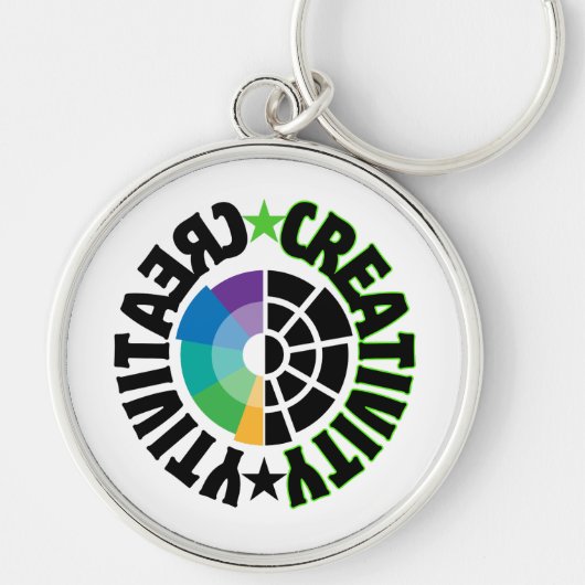 Creativiteit.w Sleutelhanger (Voorkant)
