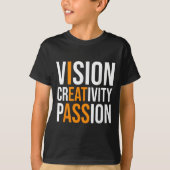 Creativity On Shirt Sarcastic Funny Motivation (Voorkant)