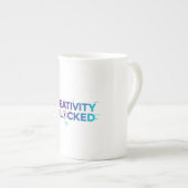 Creativity Unlocked Porselein Kop (Voorkant rechts)