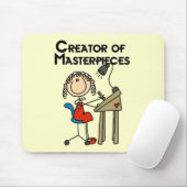 Creator of Masterstuks Tshirts and Gifts Muismat (Met muis)