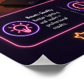 Creator Setup Essentials Neon Poster |  (Hoek)