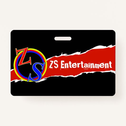 creatorlogo (ZS Entertainment) Badge (Achterkant)