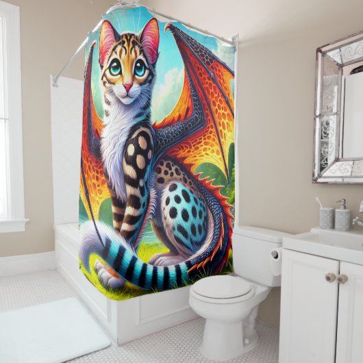 Creature Art Douchegordijn (In situ)