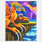 Creature Art Fleece Deken (Voorkant)