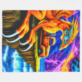 Creature Art Fleece Deken (Voorkant (Horizontaal))