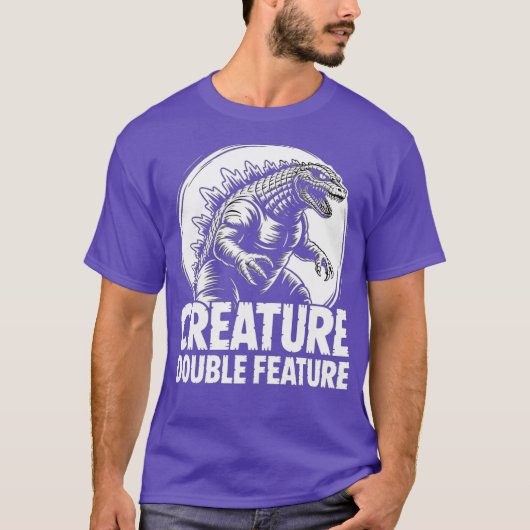 Creature Double Feature WLVI Boston Retro (2) T-shirt (Voorkant)