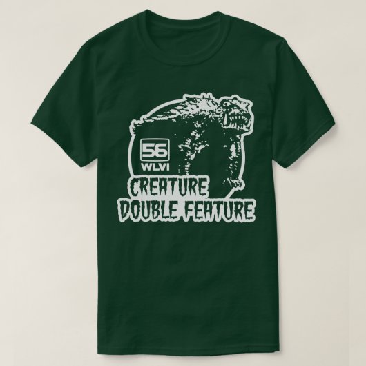 Creature Double Feature WLVI Boston TShirt (Design voorkant)