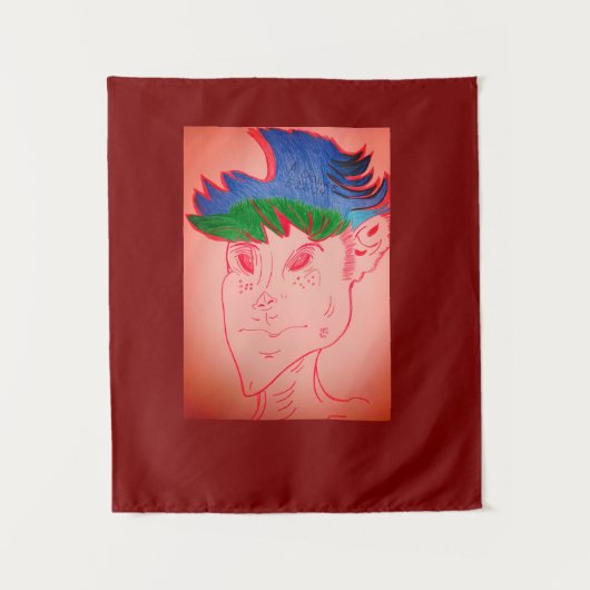 Creature Features Animation Tapestry Wandkleed (Voorkant)