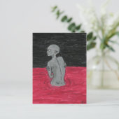 Creature Hunted Briefkaart (Staand voorkant)