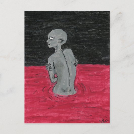 Creature Hunted Briefkaart (Voorkant)