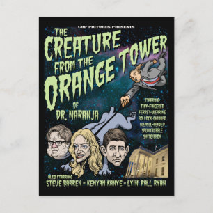 Creature of Dr. Naranja II Briefkaart