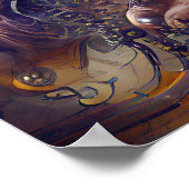 CREATURE SHOW fantasy art illustration poster (Hoek)