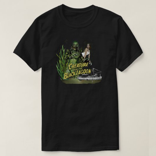 Creature van het Black Lagoon T-shirt (Design voorkant)