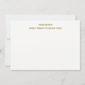 CREATURES Uitnodiging (Achterkant)