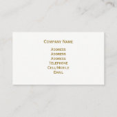 CREATURES VISITEKAARTJE (Achterkant)