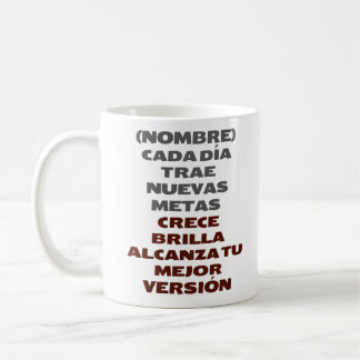 CRECE BRILLA REGALO PERSONALIZADO PARA (NOMBRE)  KOFFIEMOK