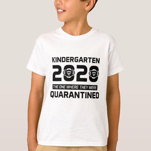 crèche 2020 in quarantaine geplaatst t-shirt (Voorkant)
