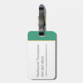 Credence Barebone Character Graphic Bagagelabel (Achterkant verticaal)