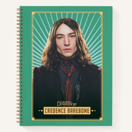 Credence Barebone Character Graphic Notitieboek (Voorkant)